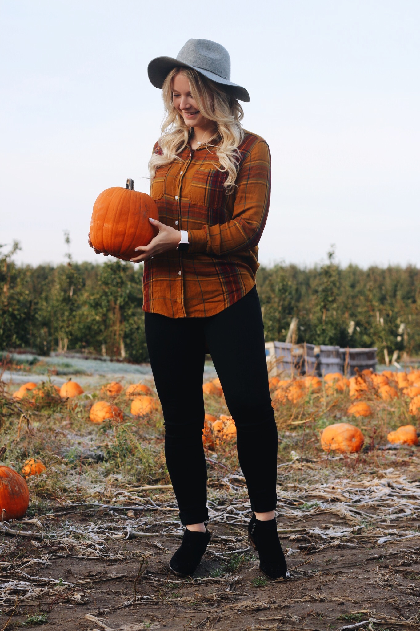 Pumpkin Patch + The Perfect Fall Flannel – Simply Tess